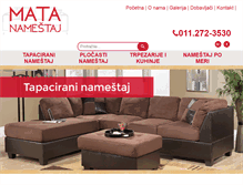 Tablet Screenshot of matanamestaj.com